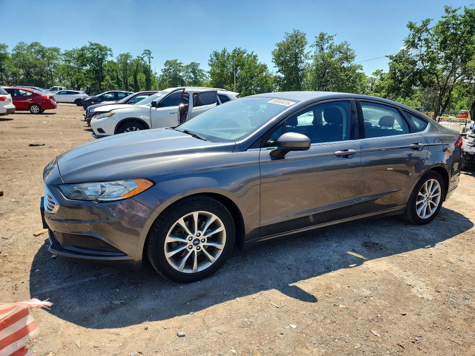 2017 Ford Fusion VIN 3FA6P0HD4HR189301 COPART salvage auction — MINOR DENT/SCRATCHES, Md - Certificate Of Title, sold $1,000 on 2026-07-28 (photo 1)