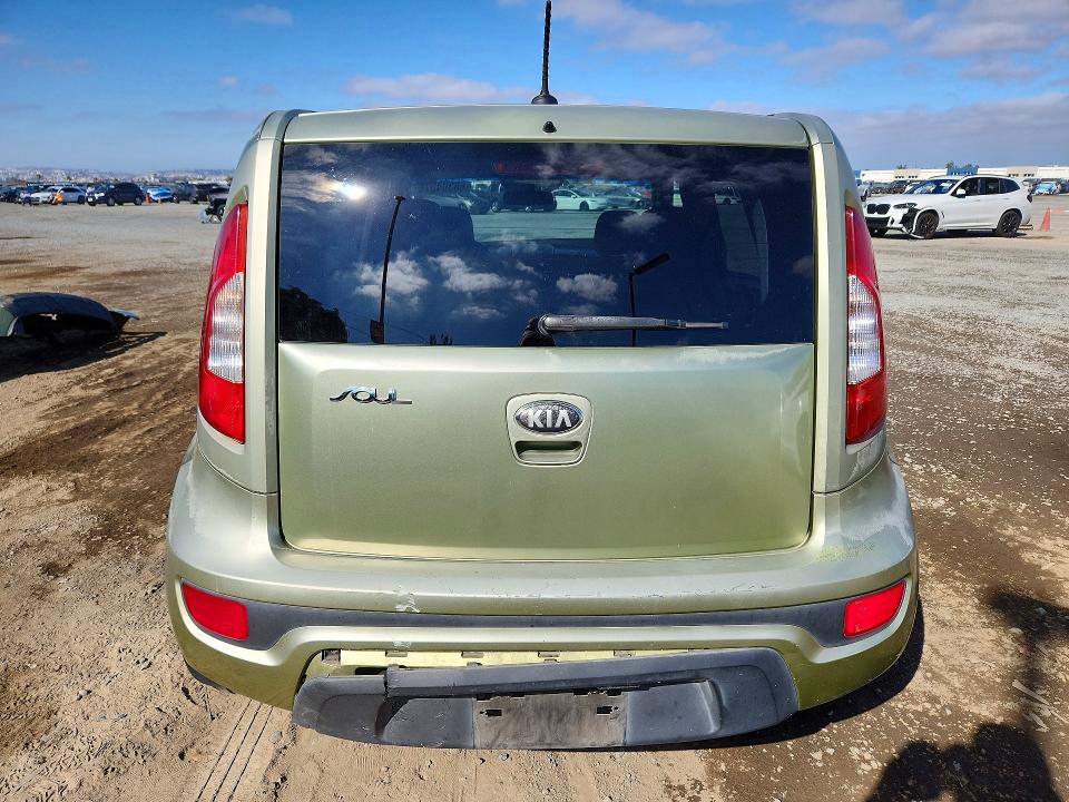 2013 Kia Soul VIN KNDJT2A64D7569571 COPART salvage auction — FRONT END, Ca - Salvage Certificate, sold $250 on 2026-07-21 (photo 6)