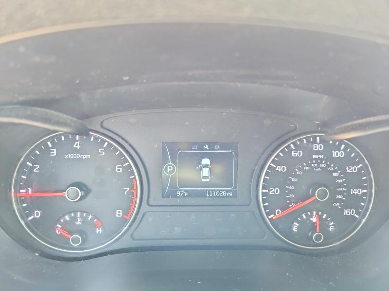 2016 Kia Optima VIN 5XXGT4L31GG046755 COPART salvage auction — FRONT END, Ky - Cert Of Title-Salvage, sold $1,400 on 2026-07-23 (photo 9)