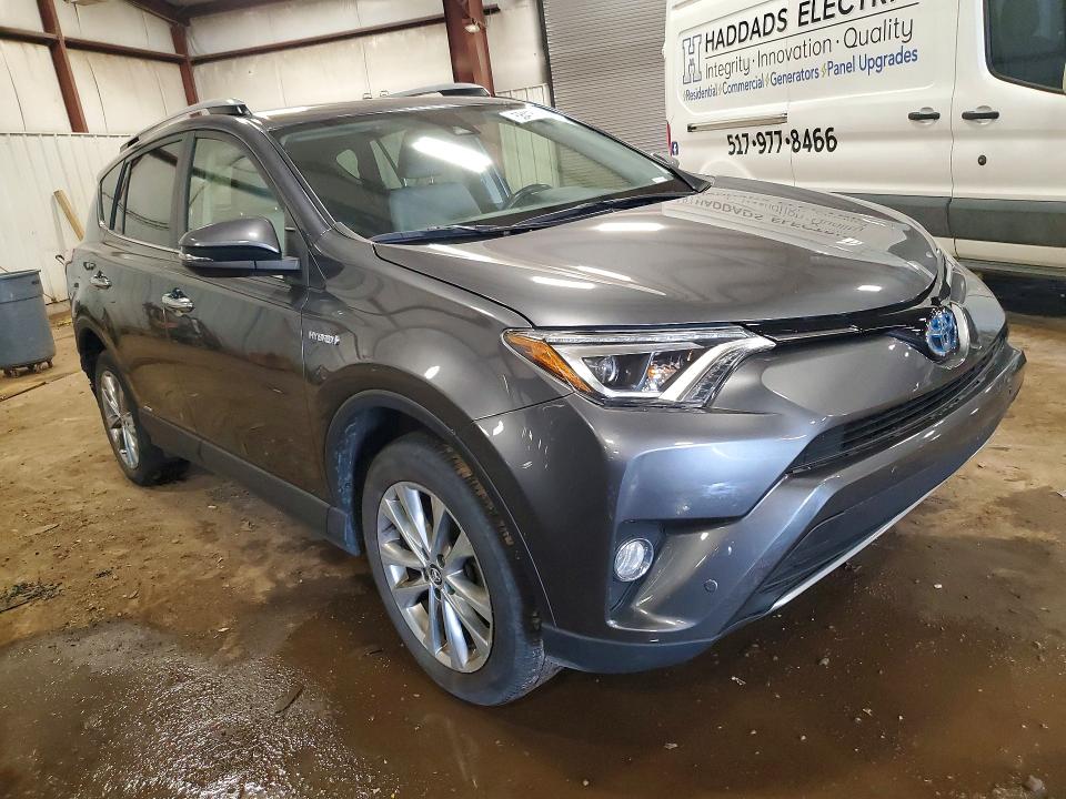 2018 Toyota Rav4 VIN JTMDJREV0JD186379 COPART salvage auction — REAR END, MI - CERTIFICATE OF TITLE, sold $5,700 on 2026-07-24 (photo 4)