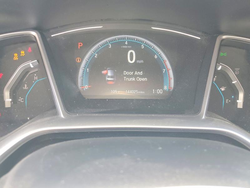 2018 Honda Civic VIN JHMFC1F76JX041350 COPART salvage auction — FRONT END, CA - SALVAGE CERTIFICATE, sold $3,100 on 2026-07-20 (photo 9)