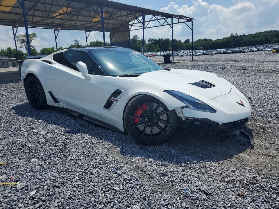 2017 Chevrolet Corvette VIN 1G1YY2D77H5105673 COPART salvage auction — ROLLOVER, Ga - Cert Of Title-Salvage, sold $19,600 on 2026-07-30 (photo 4)