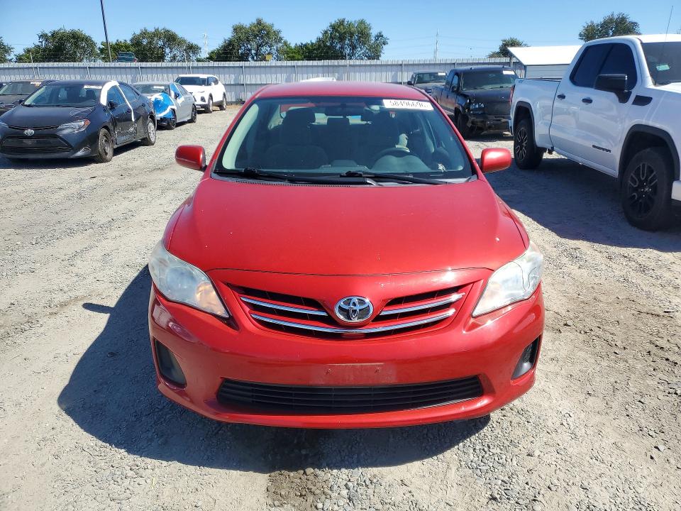2013 Toyota Corolla VIN 5YFBU4EE3DP158269 COPART salvage auction — REAR END, Ca - Salvage Certificate, sold $1,350 on 2026-07-07 (photo 5)