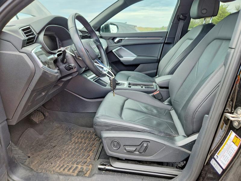 2021 Audi Q3 VIN WA1DECF31M1080652 COPART salvage auction — FRONT END, Ny - Mv-907A Salvage Certificate, sold $6,500 on 2026-07-20 (photo 7)