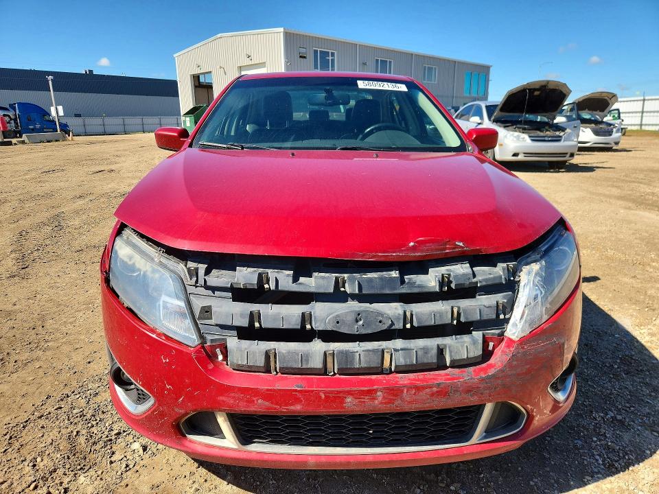 2010 Ford Fusion VIN 3FAHP0DC1AR170815 COPART salvage auction — FRONT END, Ab - Bos - Salvage, sold $375 on 2026-07-02 (photo 5)