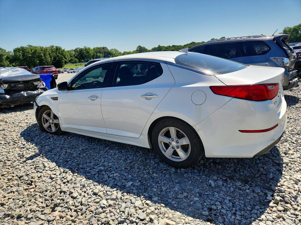 2015 Kia Optima VIN KNAGM4A76F5620205 COPART salvage auction — FRONT END, Ga - Cert Of Title-Salvage, sold $375 on 2026-07-09 (photo 2)