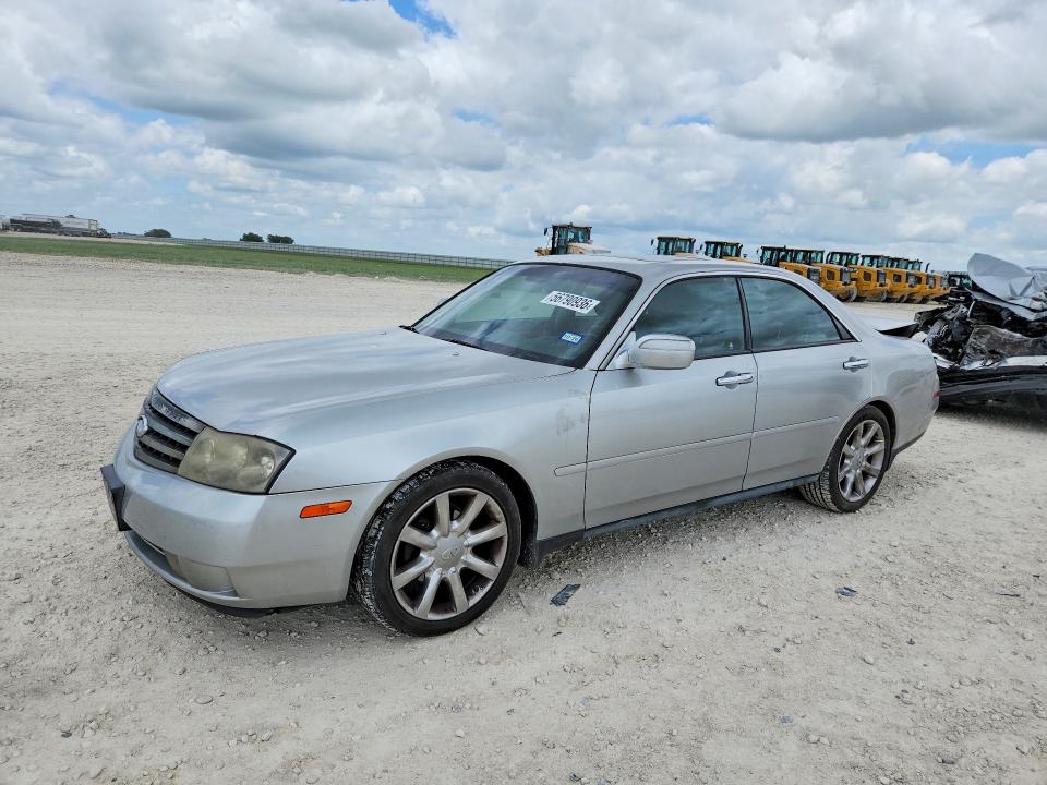 2003 Infiniti M VIN JNKAY41E73M006212 COPART salvage auction — REAR END, Tx - Salvage Vehicle Title, sold $600 on 2026-07-09 (photo 1)