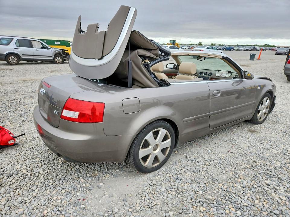 2006 Audi A4 quattro VIN WAUDT48HX6K004514 COPART salvage auction — FRONT END, CO - BILL OF SALE-PARTS ONLY, sold $350 on 2026-07-14 (photo 3)