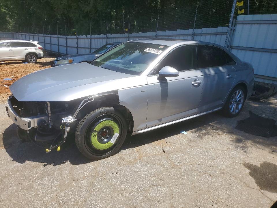 2019 Audi A4 VIN WAUFNBF45KN008146 COPART salvage auction — FRONT END, Ga - Cert Of Title-Salvage, sold $325 on 2026-07-21 (photo 1)