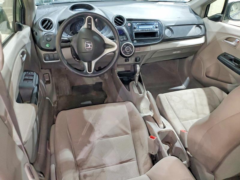 2013 Honda Insight VIN JHMZE2H32DS005776 COPART salvage auction — FRONT END, NY - MV-907A SALVAGE CERTIFICATE, sold $425 on 2026-07-06 (photo 8)