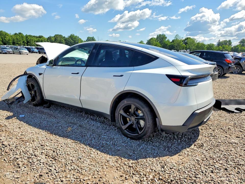 2026 Tesla Model y VIN 7SAYGDEE3TF338740 COPART salvage auction — FRONT END, Ny - Mv-907A Salvage Certificate, sold $250 on 2026-07-27 (photo 2)
