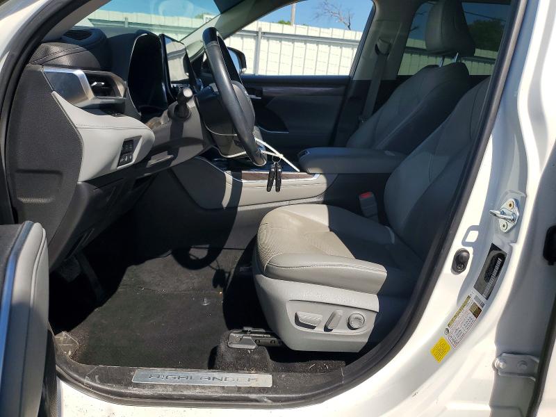 2021 Toyota Highlander VIN 5TDYARAH3MS505705 COPART salvage auction — REAR END, TN - SALVAGE CERTIFICATE, sold $200 on 2026-07-27 (photo 7)