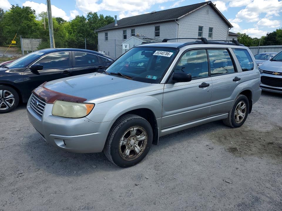 2006 Subaru Forester VIN JF1SG63626H747221 COPART salvage auction — MINOR DENT/SCRATCHES, PA - CERT OF TITLE, sold $1,050 on 2026-07-09 (photo 1)