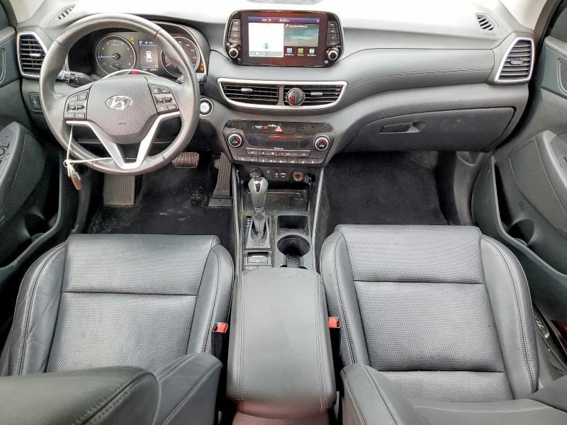 2021 Hyundai Tucson VIN KM8J3CAL9MU384408 COPART salvage auction — REAR END, Ny - Mv-907A Salvage Certificate, sold $4,500 on 2026-07-20 (photo 8)