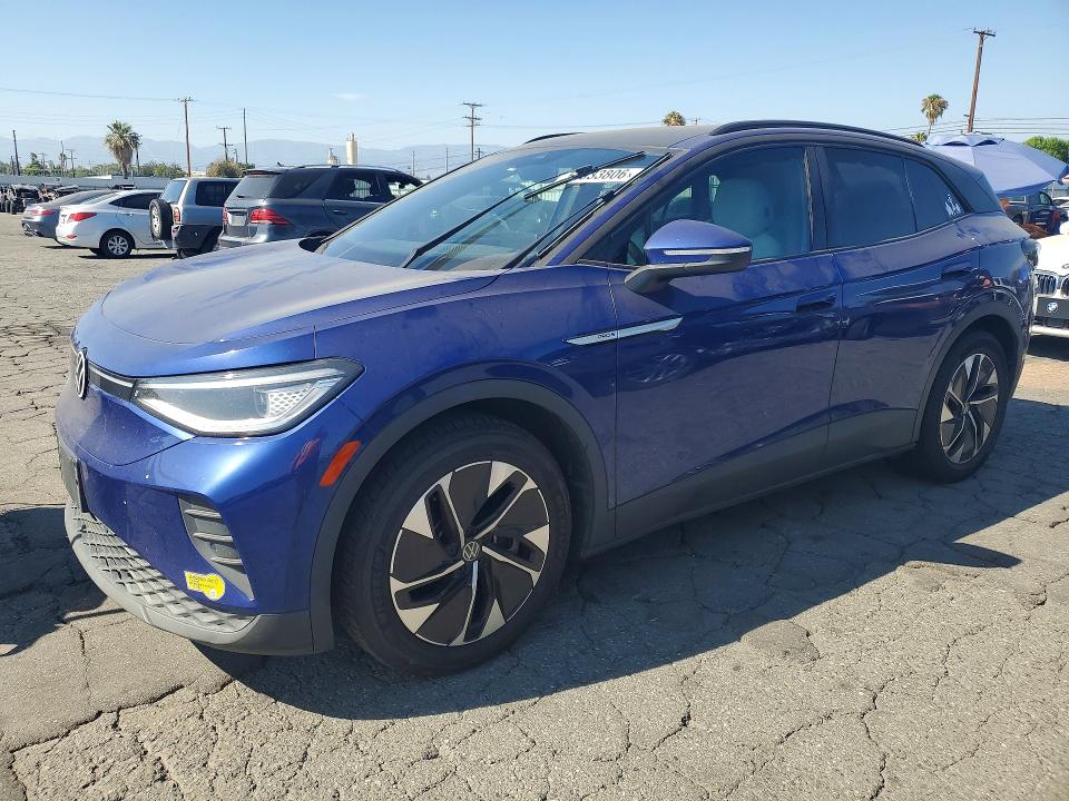 2021 Volkswagen Id.4 VIN WVGTMPE25MP064600 — COPART salvage auction photo