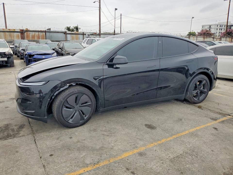 2026 Tesla Model y VIN 7SAYGDEE5TF373098 COPART salvage auction — FRONT END, Ca - Salvage Certificate (P), sold $16,900 on 2026-07-27 (photo 1)