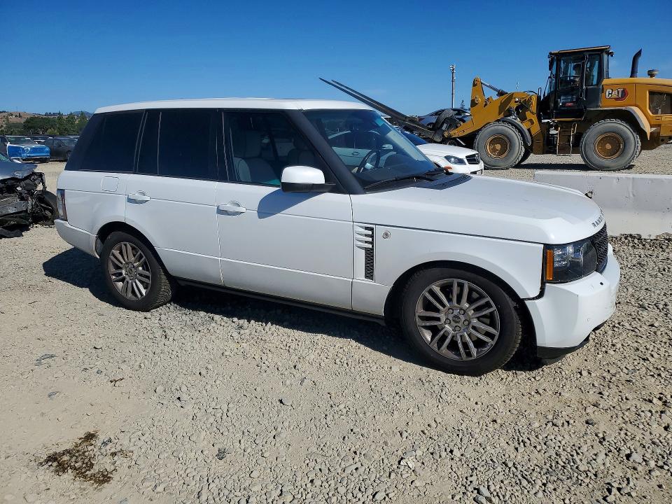 2012 Land rover RANGE ROVER VIN SALME1D45CA383642 COPART salvage auction — REAR END, Ca - Salvage Certificate, sold $150 on 2026-07-21 (photo 4)
