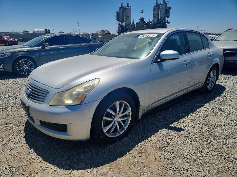 2007 Infiniti G35 VIN JNKBV61F77M807228 COPART salvage auction — MINOR DENT/SCRATCHES, CA - SALVAGE CERTIFICATE, sold $750 on 2026-07-24 (photo 1)