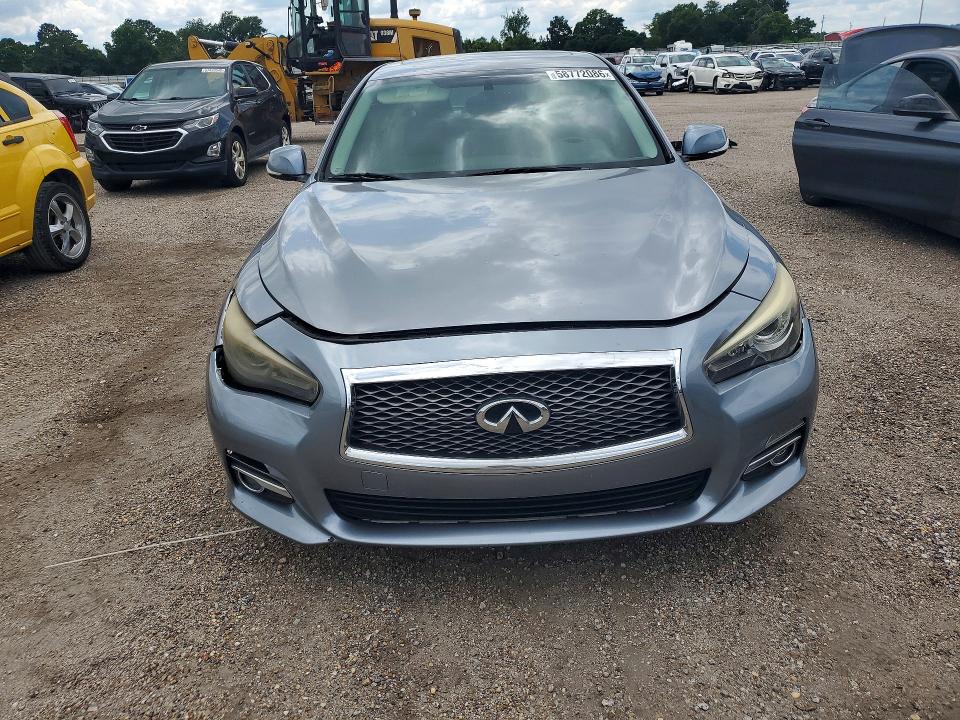 2015 Infiniti Q50 VIN JN1BV7AP2FM346831 COPART salvage auction — FRONT END, Fl - Certificate Of Title, sold $1,750 on 2026-08-01 (photo 5)