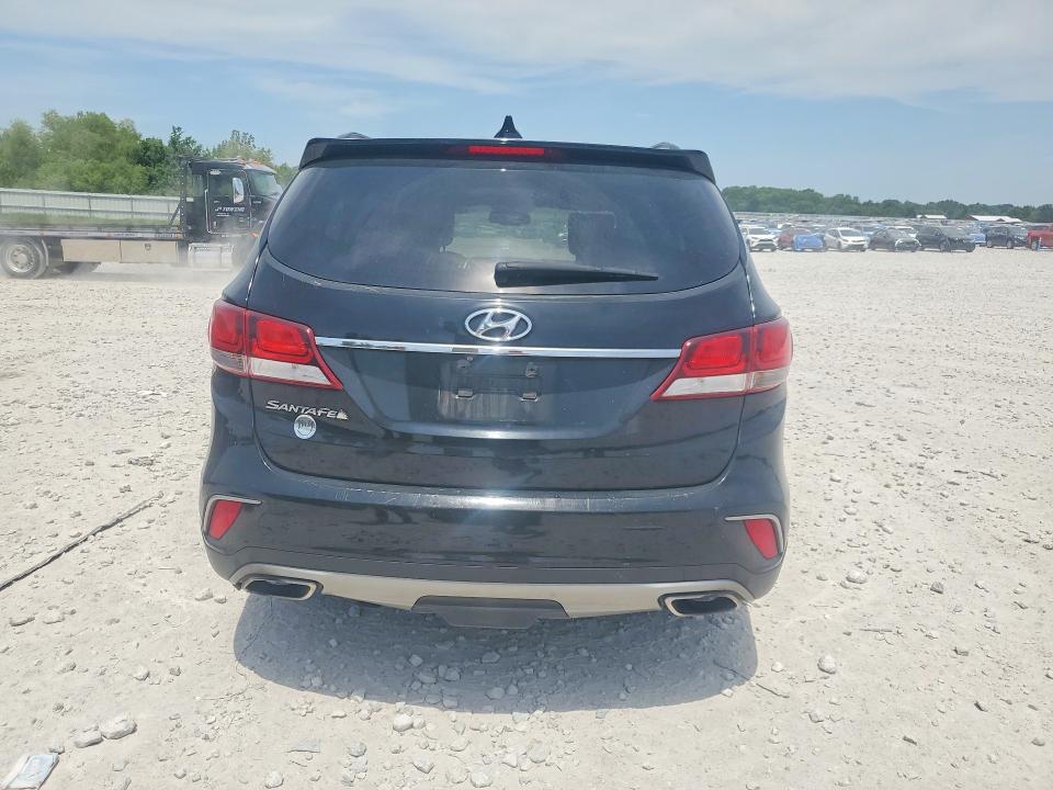 2017 Hyundai Santa fe VIN KM8SM4HF2HU170051 COPART salvage auction — FRONT END, Mi - Dealer Only Clean Title, sold $1,700 on 2026-07-16 (photo 6)