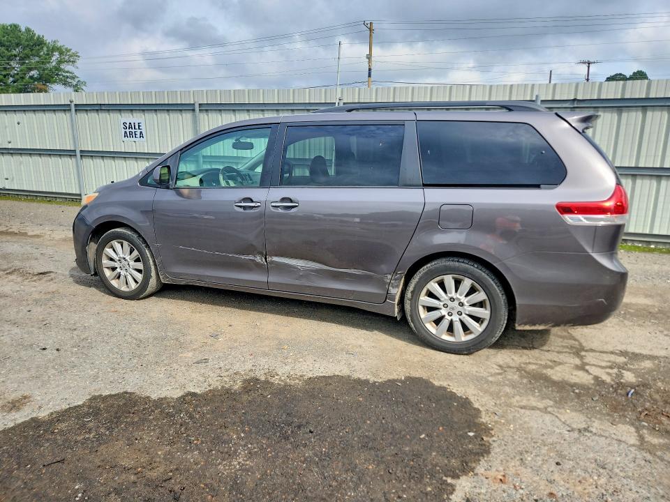 2011 Toyota Sienna VIN 5TDDK3DC3BS023113 COPART salvage auction — SIDE, Ar - Cert Of Title-Salvage, sold $1,250 on 2026-07-09 (photo 2)