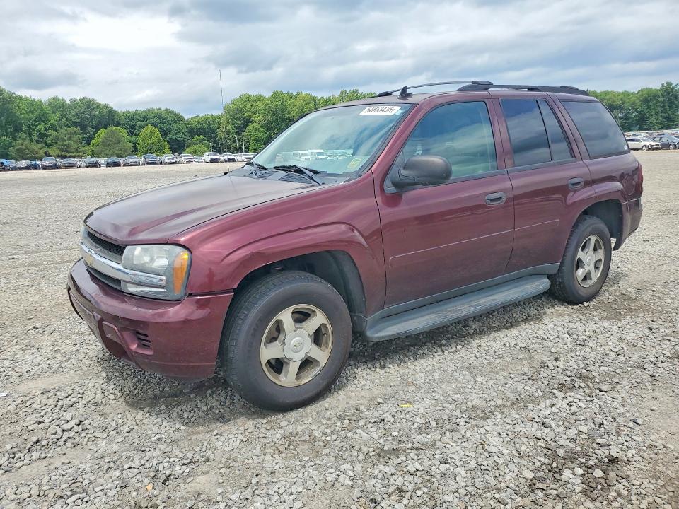 2006 Chevrolet Trailblazer VIN 1GNDS13S262205290 COPART salvage auction — FRONT END, AR - CERT OF TITLE-SALVAGE, sold $1,000 on 2026-07-08 (photo 1)