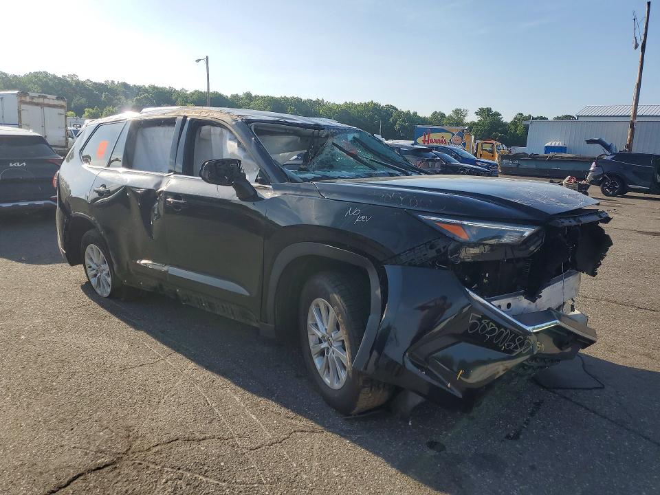 2025 Toyota VIN 5TDAAAB57SS083393 COPART salvage auction — ALL OVER, Fl - Certificate Of Destruction, sold $600 on 2026-07-22 (photo 4)