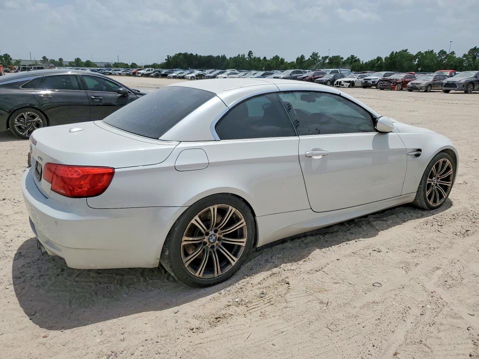2011 BMW M3 VIN WBSDX9C56BE784160 COPART salvage auction — MECHANICAL, Tx - Certificate Of Title, sold $6,500 on 2026-07-04 (photo 3)