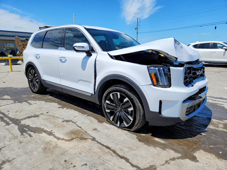 2024 Kia Telluride VIN 5XYP5DGC6RG497652 COPART salvage auction — FRONT END, Tn - Salvage Certificate, sold $7,700 on 2026-07-27 (photo 4)