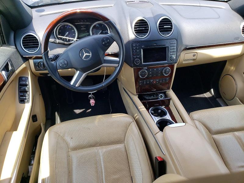 2011 Mercedes-benz Gl-klasse VIN 4JGBF2FE1BA629958 COPART salvage auction — WATER/FLOOD, Ct - Cert Of Title-Flood Salvage, sold $825 on 2026-07-10 (photo 8)
