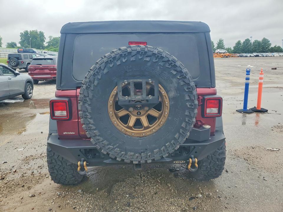 2021 Jeep Wrangler / VIN 1C4HJXCG1MW838011 COPART salvage auction — NORMAL WEAR, MO - CERTIFICATE OF TITLE, sold $19,800 on 2026-07-02 (photo 7)