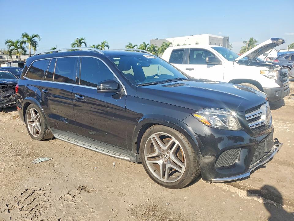 2017 Mercedes-benz Gls-klasse VIN 4JGDF7DE6HA937791 COPART salvage auction — FRONT END, Fl - Certificate Of Title, sold $9,500 on 2026-07-28 (photo 4)