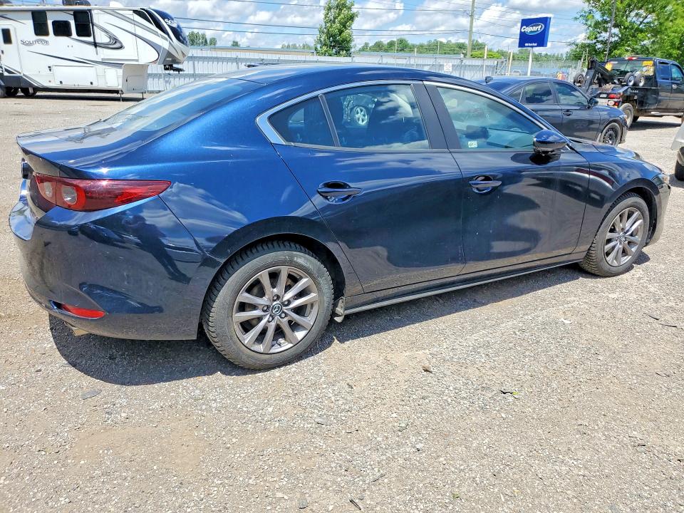 2022 Mazda 3 VIN JM1BPAB77N1500744 COPART salvage auction — SIDE, On - Permit Salvage, sold $5,400 on 2026-07-07 (photo 3)