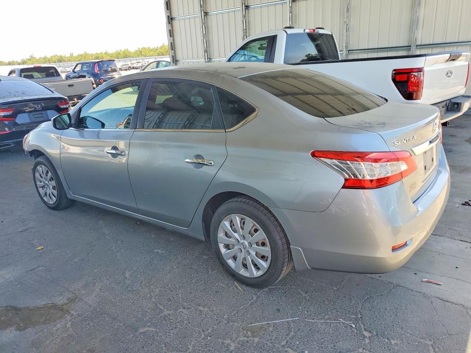 2014 Nissan Sentra VIN 3N1AB7APXEY271957 COPART salvage auction — FRONT END, Ca - Salvage Certificate, sold $850 on 2026-07-02 (photo 2)