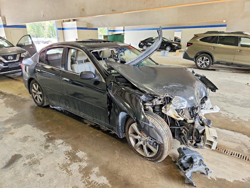 2005 Infiniti G VIN JNKCV51F05M311814 COPART salvage auction — FRONT END, Va - Cert Of Title - Salvage, sold $325 on 2026-07-17 (photo 4)