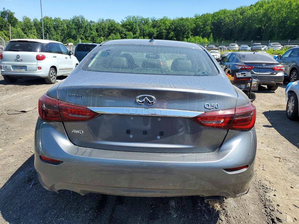2018 Infiniti VIN JN1EV7AR3JM430700 COPART salvage auction — REAR END, Va - Certificate Of Title, sold $3,500 on 2026-07-02 (photo 6)