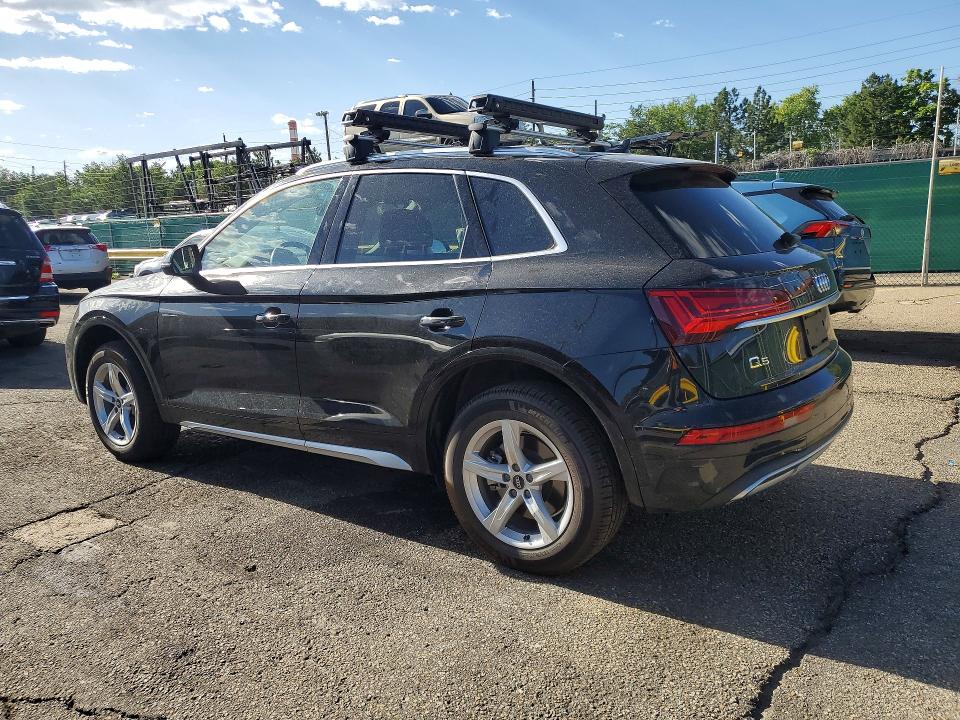 2023 Audi Q5 VIN WA1ABAFY7P2000636 COPART salvage auction — SIDE, CO - SALVAGE TITLE (P), sold $300 on 2026-07-30 (photo 2)