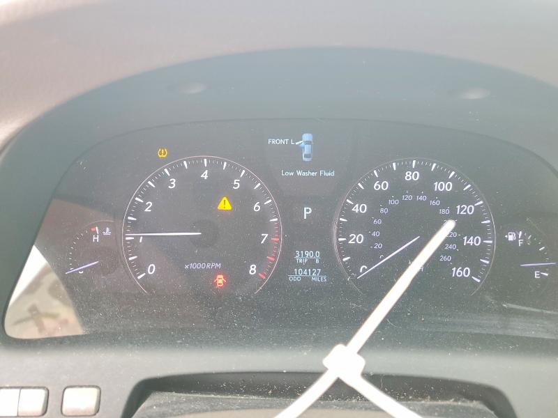 2008 Lexus Ls 460 VIN JTHBL46F085070825 COPART salvage auction — SIDE, FL - CERT OF TITLE SLVG REBUILDABLE, sold $2,200 on 2026-07-31 (photo 9)