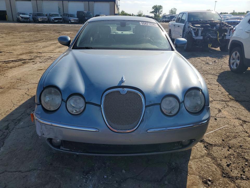 2006 Jaguar S type VIN SAJWA01A26FN56249 COPART salvage auction — FRONT END, Oh - Cert Of Title-Salvage, sold $450 on 2026-07-02 (photo 5)