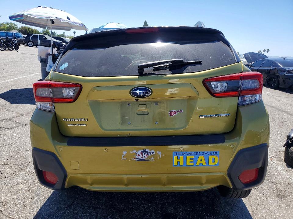 2021 Subaru VIN JF2GTHMC1MH346625 COPART salvage auction — UNDERCARRIAGE, Ca - Salvage Certificate, sold $1,900 on 2026-07-25 (photo 6)