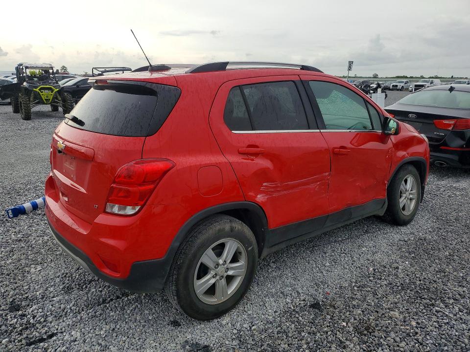 2020 Chevrolet VIN KL7CJLSB6LB347655 COPART salvage auction — SIDE, LA - CERT OF TITLE-SALVAGE, sold $1,750 on 2026-07-27 (photo 3)