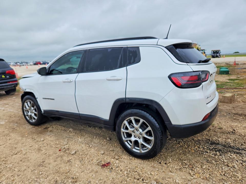 2022 Jeep Compass VIN 3C4NJDFB1NT144086 COPART salvage auction — FRONT END, TX - CERTIFICATE OF TITLE, sold $3,200 on 2026-07-02 (photo 2)