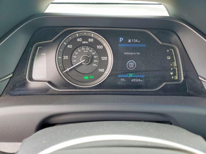 2020 Hyundai Ioniq VIN KMHC65LC8LU186667 COPART salvage auction — SIDE, Ca - Salvage Certificate, sold $4,650 on 2026-07-15 (photo 9)