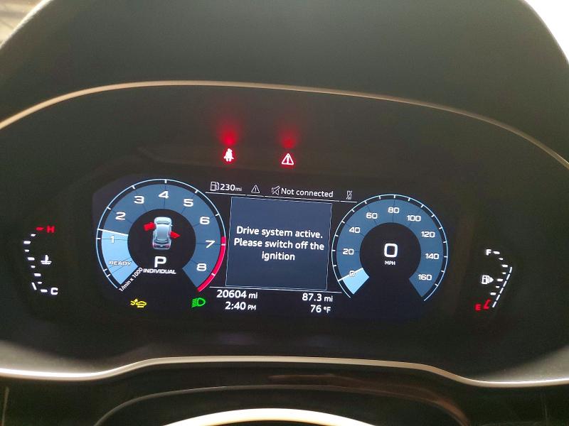 2024 Audi Q3 VIN WA1EECF39R1132217 COPART salvage auction — SIDE, Pa - Certificate Of Salvage, sold $7,900 on 2026-08-18 (photo 9)