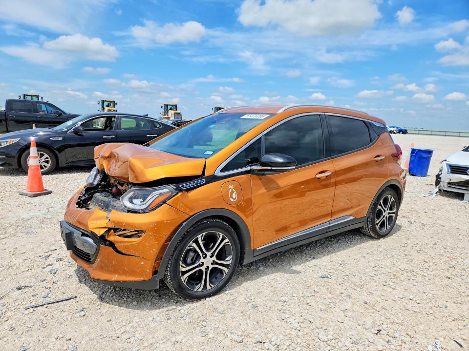 2017 Chevrolet Bolt VIN 1G1FX6S01H4177725 COPART salvage auction — FRONT END, Tx - Salvage Vehicle Title, sold $3,650 on 2026-07-09 (photo 1)