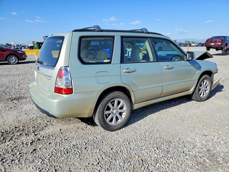 2007 Subaru Forester VIN JF1SG656X7H722159 COPART salvage auction — FRONT END, Co - Public - Salvage Title, sold $475 on 2026-07-14 (photo 3)