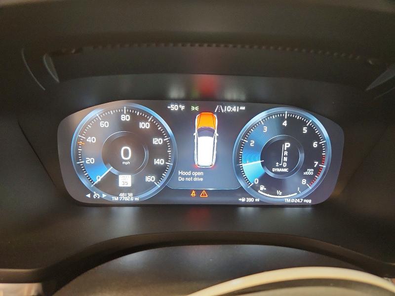 2020 Volvo V60 cross country VIN YV4102WK3L1039587 COPART salvage auction — REAR END, WI - CERT OF TITLE-CLAIM PAID, sold $6,700 on 2026-07-27 (photo 9)