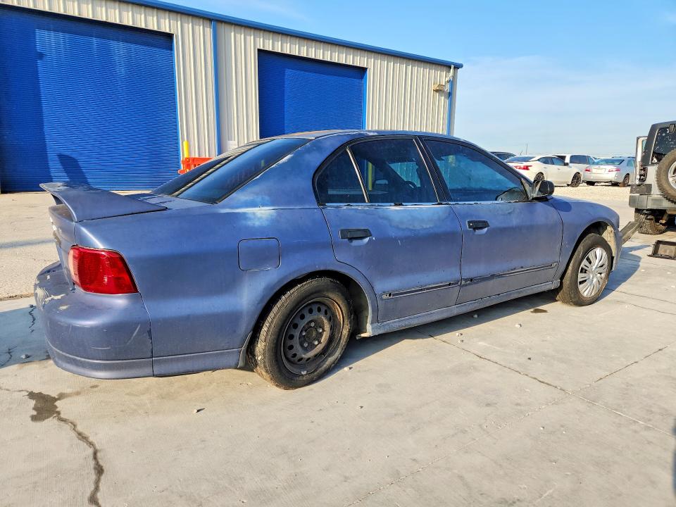 2002 Mitsubishi Galant VIN 4A3AA36G02E100285 COPART salvage auction — SIDE, Tx - Salvage Vehicle Title, sold $150 on 2026-07-10 (photo 3)