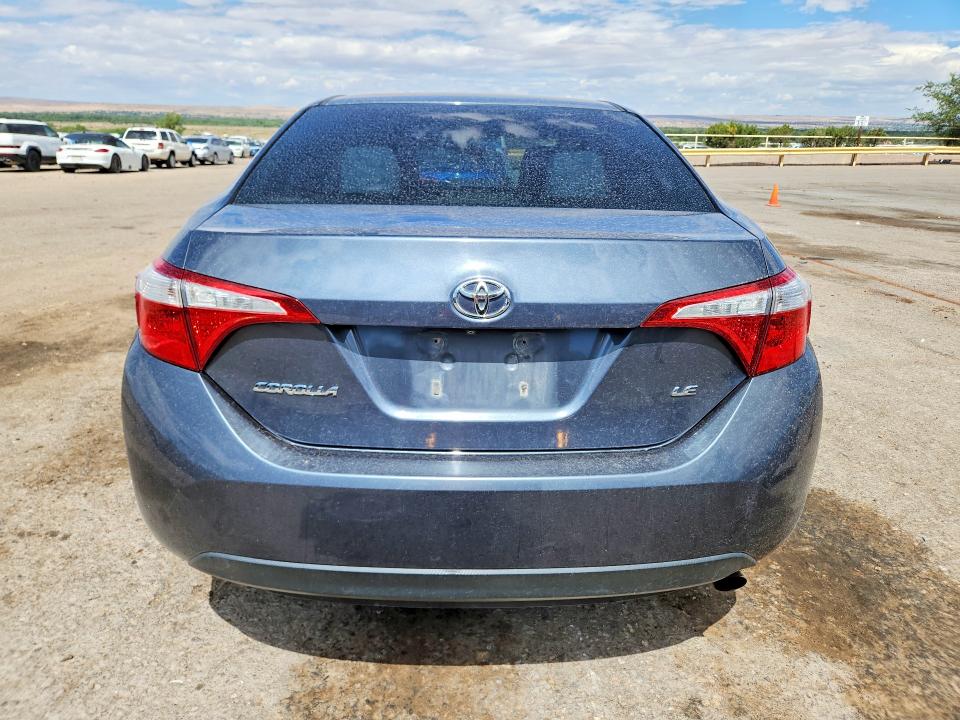 2015 Toyota Corolla VIN 2T1BURHE7FC375108 COPART salvage auction — FRONT END, Nm - Cert Of Title-Salvage, sold $950 on 2026-07-09 (photo 6)