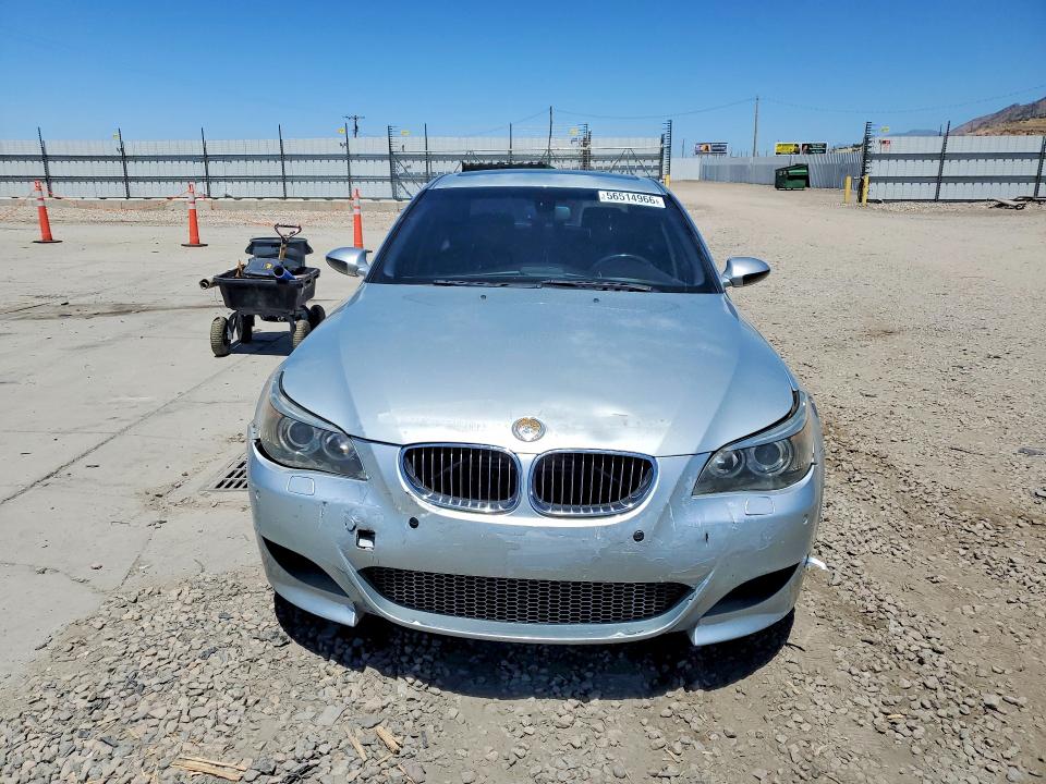 2006 BMW M5 VIN WBSNB93506CX06459 COPART salvage auction — FRONT END, Ut - Salvage Certificate, sold $8,700 on 2026-07-27 (photo 5)
